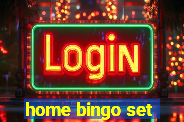 home bingo set