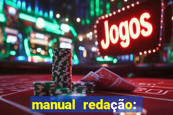 manual redação: folha pdf