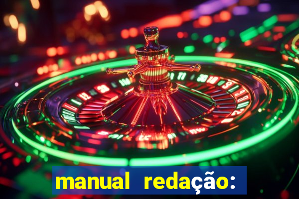 manual redação: folha pdf