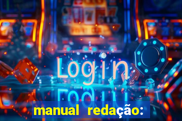 manual redação: folha pdf