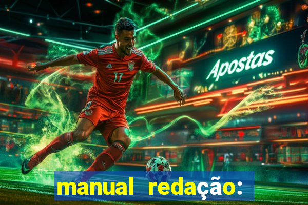 manual redação: folha pdf