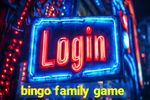 bingo family game