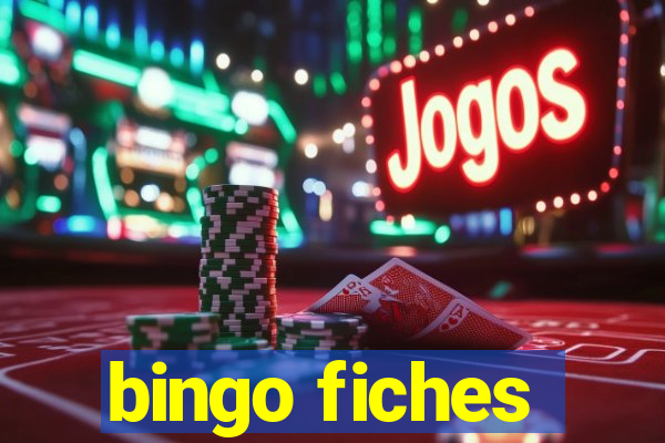 bingo fiches