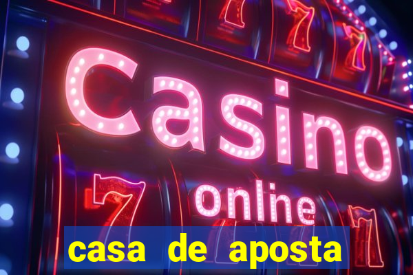 casa de aposta dando bonus