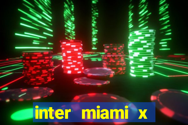 inter miami x cincinnati palpite