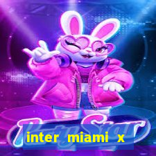 inter miami x cincinnati palpite