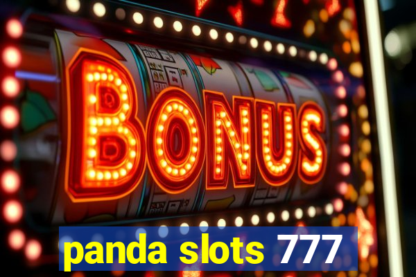 panda slots 777