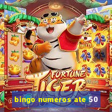 bingo numeros ate 50