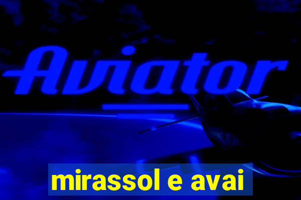 mirassol e avai