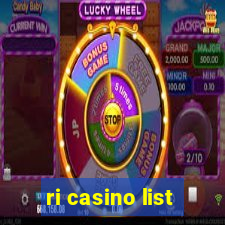 ri casino list