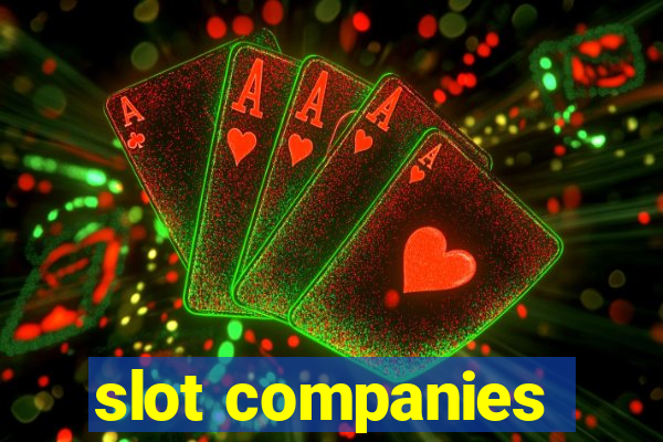 slot companies