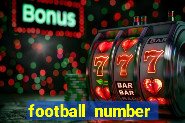 football number necklaces gold