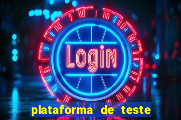 plataforma de teste pg demo