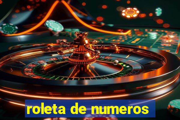 roleta de numeros