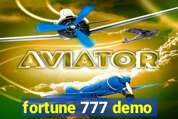 fortune 777 demo