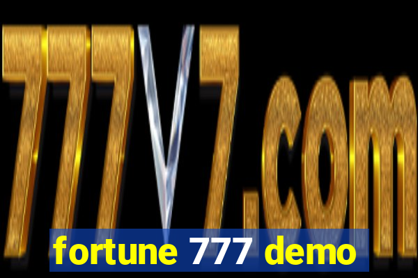 fortune 777 demo