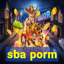 sba porm