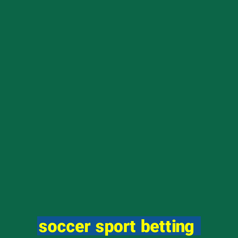 soccer sport betting