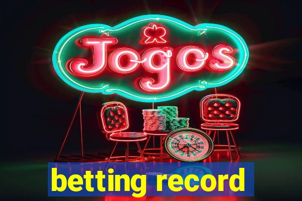 betting record