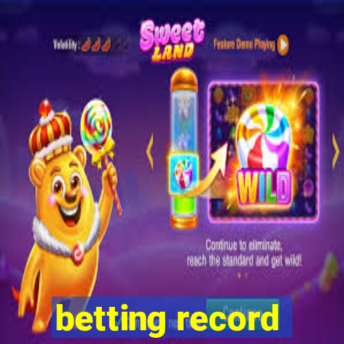 betting record