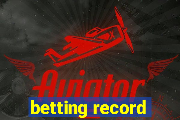 betting record