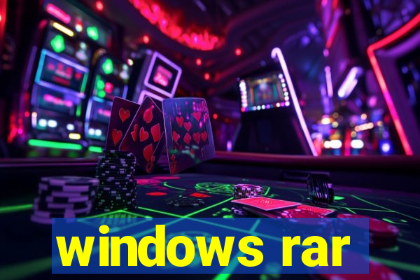 windows rar