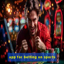 app for betting on sports