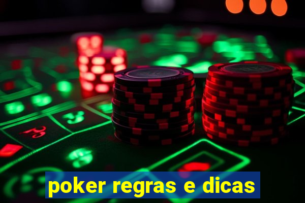 poker regras e dicas