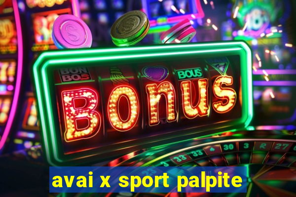 avai x sport palpite