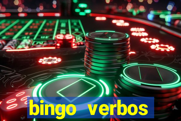 bingo verbos irregulares ingles