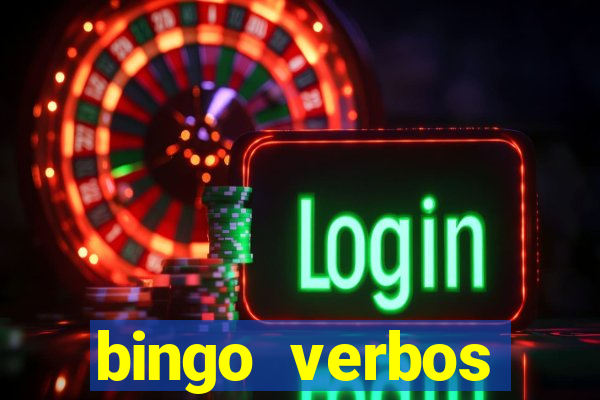 bingo verbos irregulares ingles