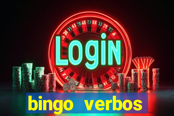 bingo verbos irregulares ingles