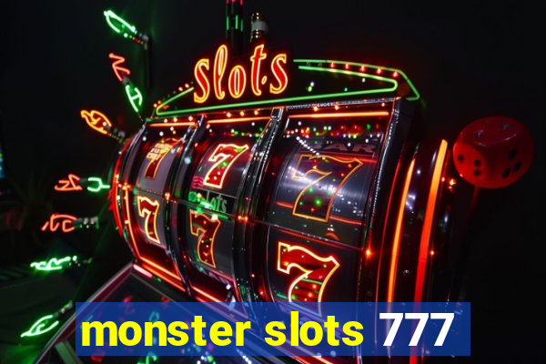 monster slots 777