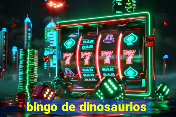 bingo de dinosaurios