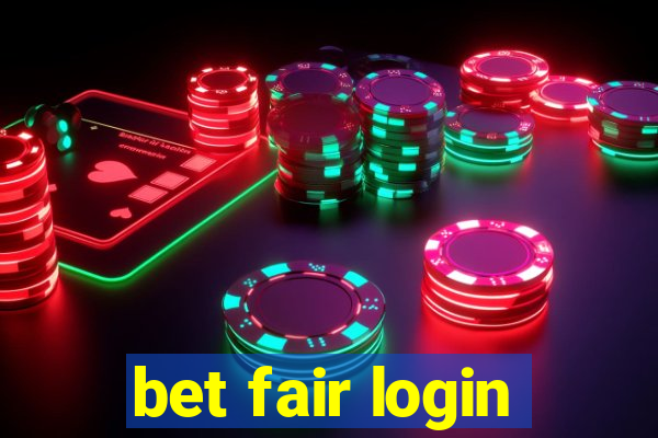 bet fair login