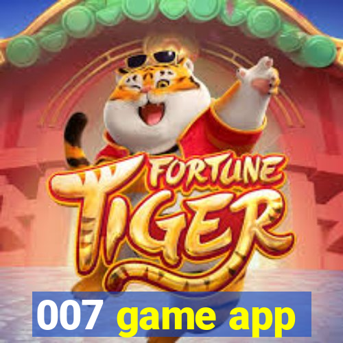 007 game app