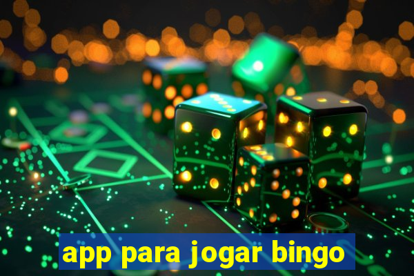 app para jogar bingo