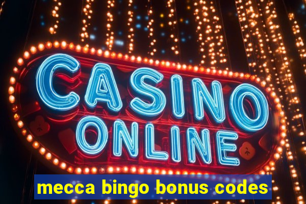 mecca bingo bonus codes