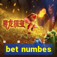 bet numbes