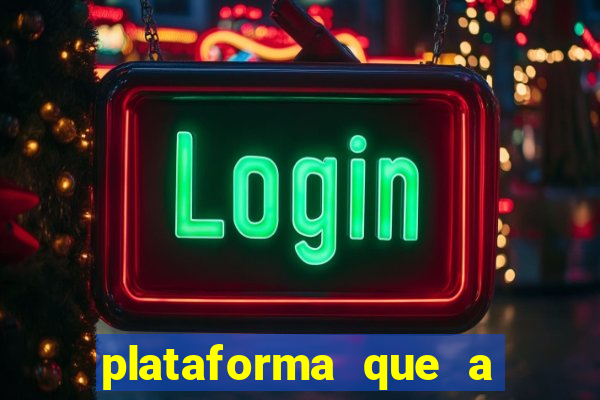 plataforma que a virgínia joga