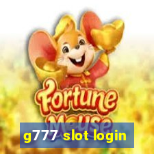 g777 slot login