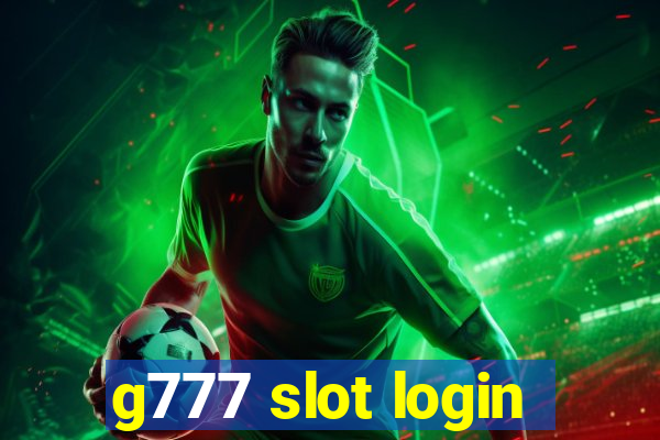 g777 slot login