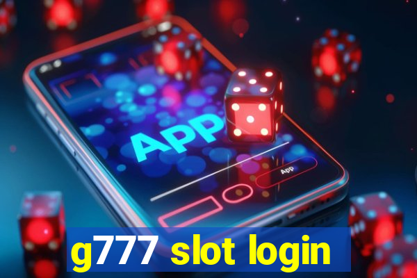 g777 slot login