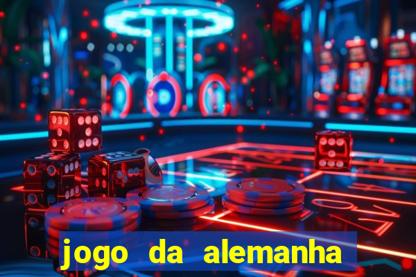 jogo da alemanha ao vivo