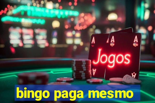 bingo paga mesmo