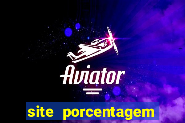 site porcentagem slots pg