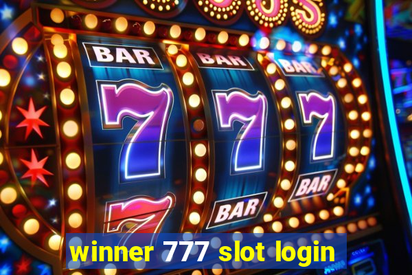 winner 777 slot login