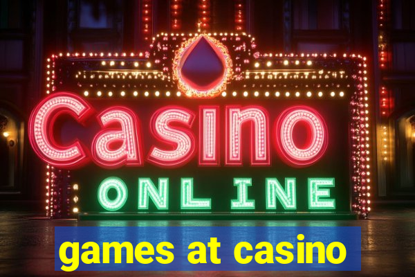 games at casino