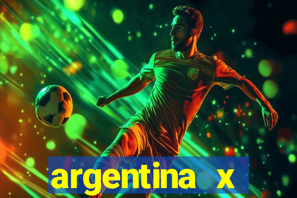 argentina x colombia palpite