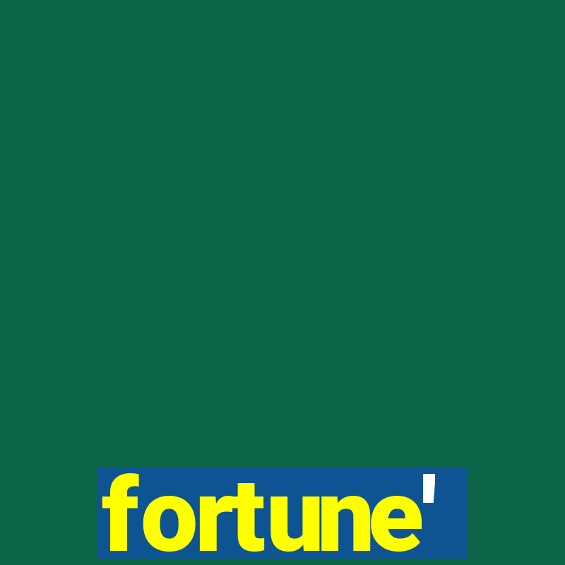 fortune'